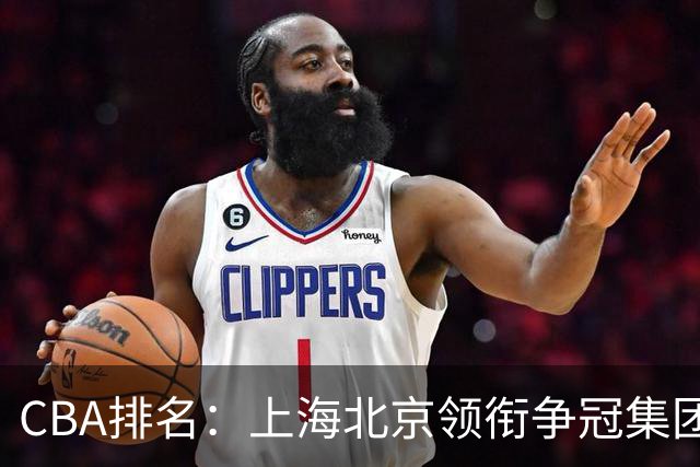 CBA排名：上海北京领衔争冠集团 四川飙升第5 广东一胜难求